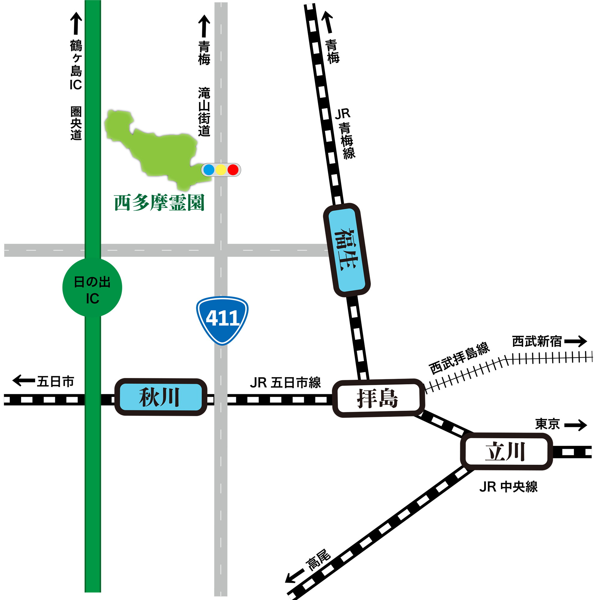 アクセスマップ